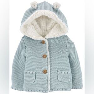 Baby Sherpa-Lined Hooded Jacket